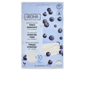 IROHA NATURE IROHA NATURE Hydrating Toner Pre-Soaked Pads 10 Stück Gesichtstoner Pads Kosmetik