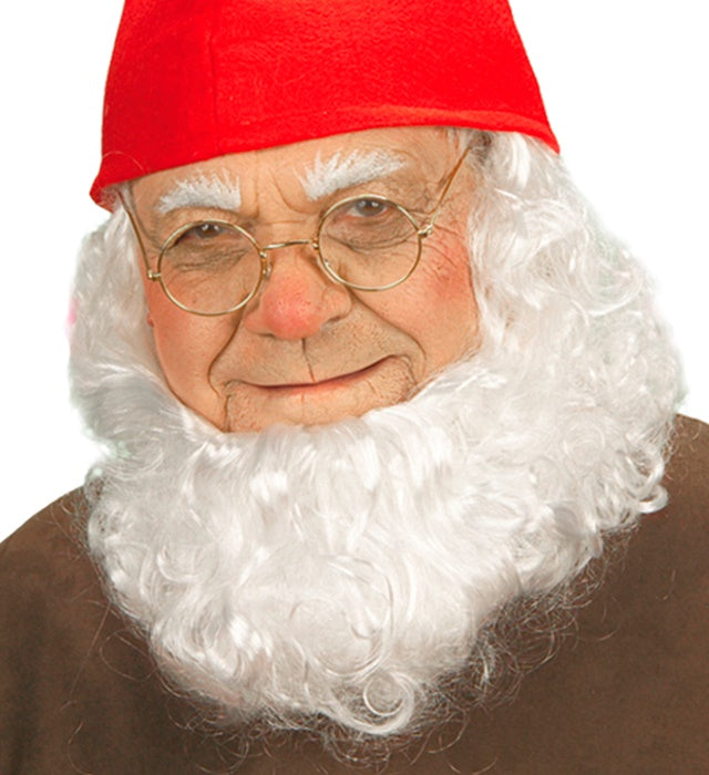 Goldene Brille mit runden Gläsern für Fasnacht und Karneval