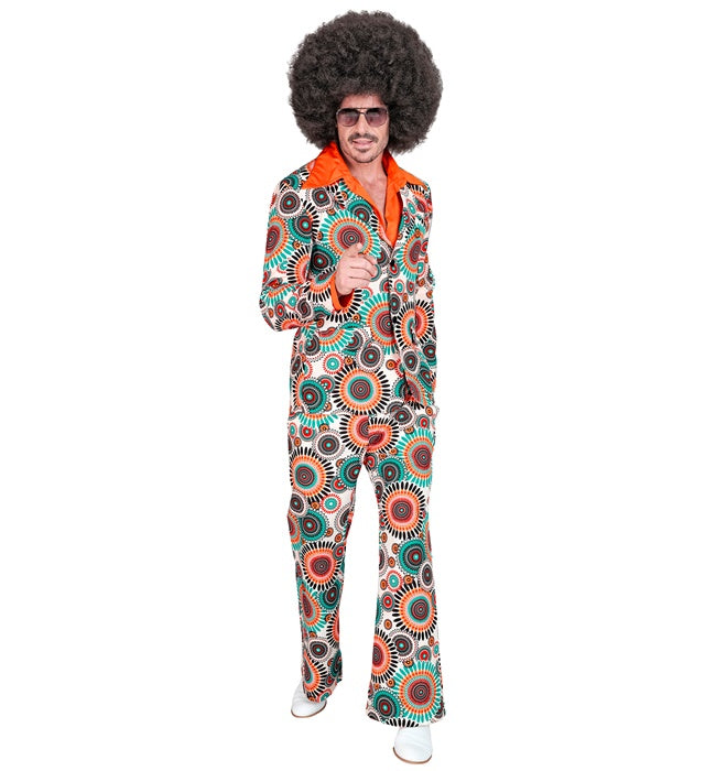 60er Jahre Fashion Kostüm mit Jackett und Hose im Vintage-Stil
