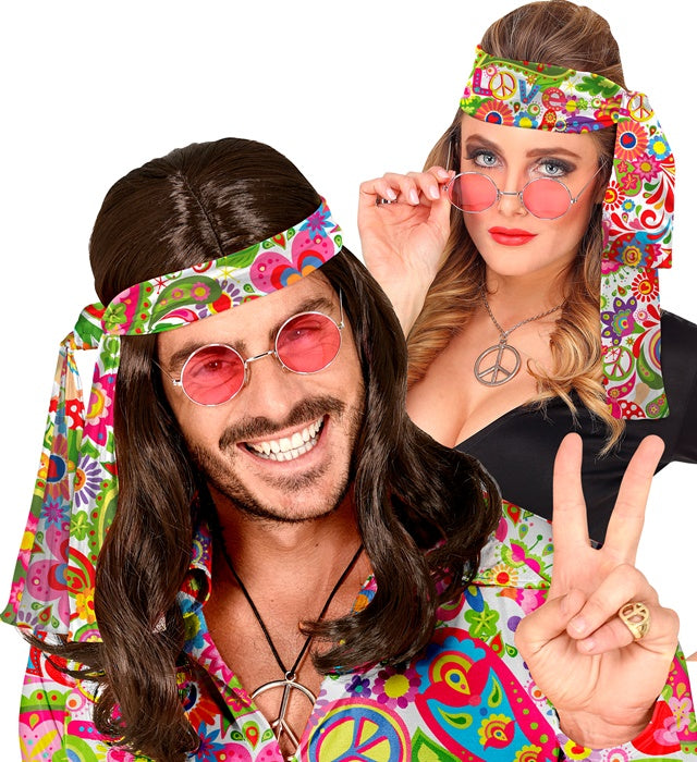 "THE 60s FASHION - peace &  paisley" (Stirnband) Diverse Farben