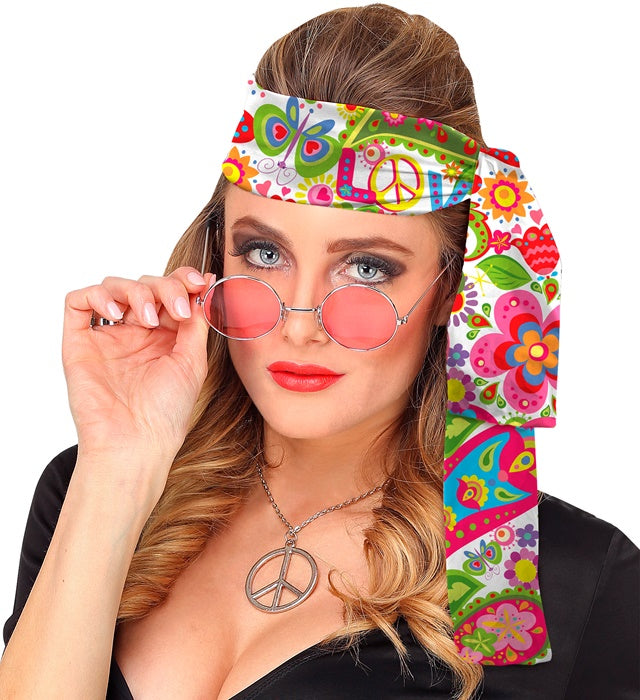 "THE 60s FASHION - peace &  paisley" (Stirnband) Diverse Farben