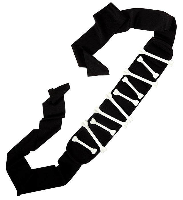 Knochengürtel für Piratenkostüm mit detailreichem Design