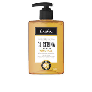 Lida Jabón 100 Natural Handseife mit Glycerin 500ml