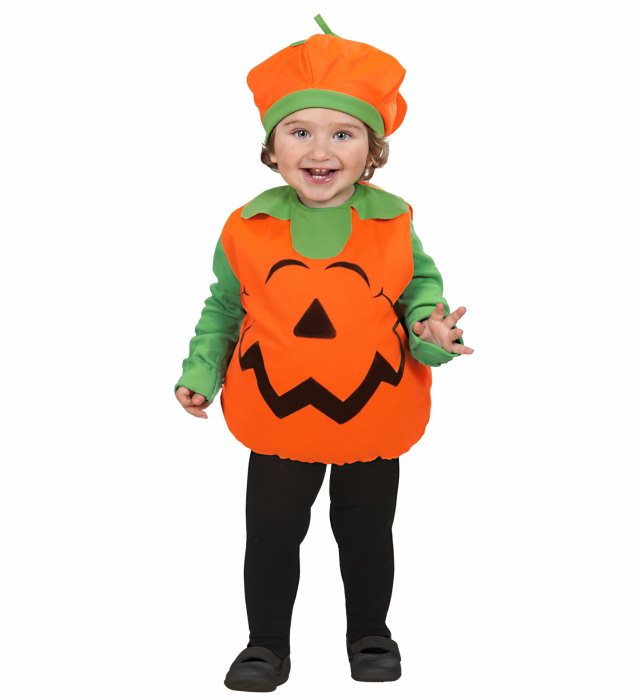 Puffy Pumpkin Kopfbedeckung in Kürbisform für Fasnacht und Halloween