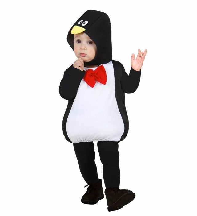 Weicher Pinguin-Kopfschmuck für Fasnacht und Karneval in der Schweiz