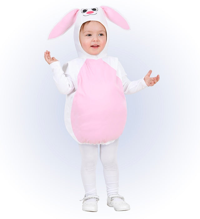 Puffy Häschen Kopfbedeckung aus weichem, flauschigem Material für Fasnacht und Karneval