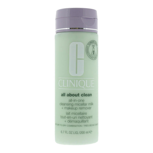 Clinique Clinique, All About Clean, Beseitigt Unreinheiten, Mizellenmilch, 200 ml Regular