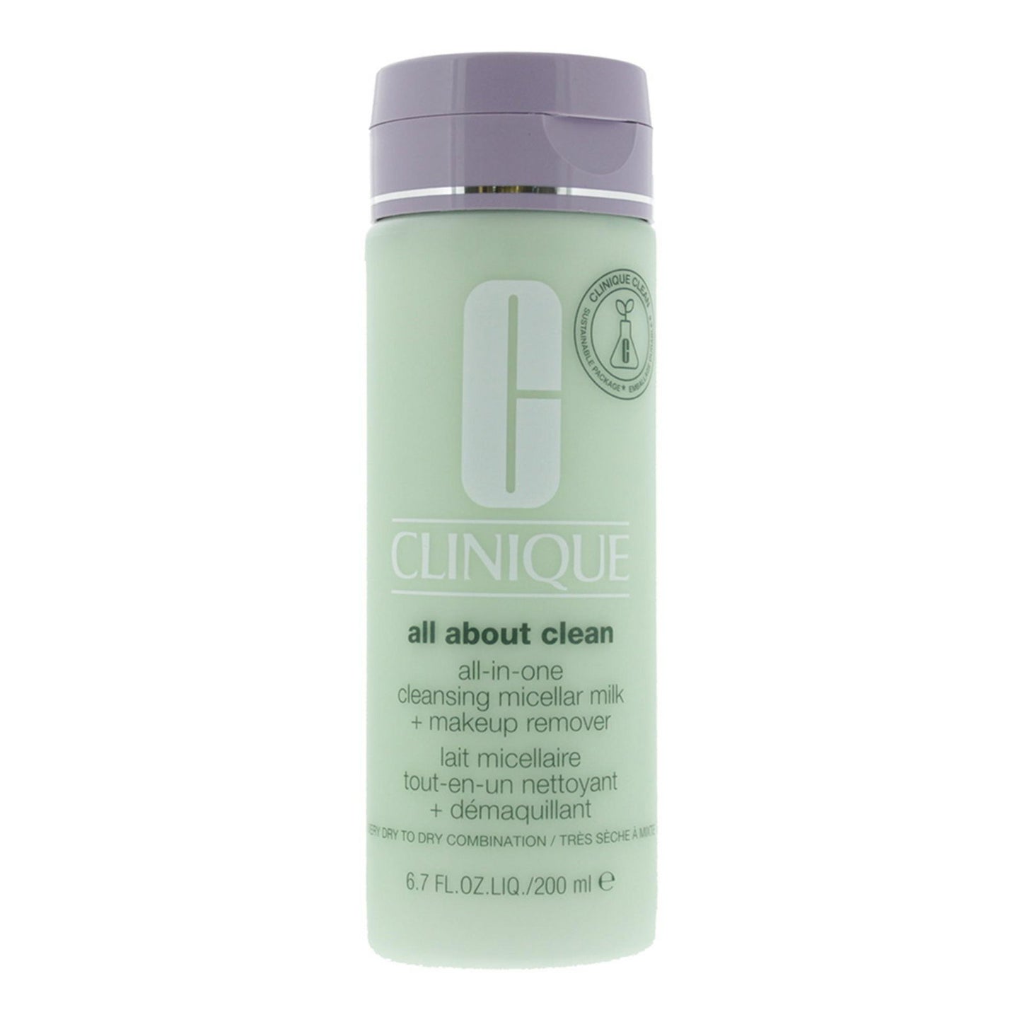 Clinique, All About Clean, Beseitigt Unreinheiten, Mizellenmilch, 200 ml