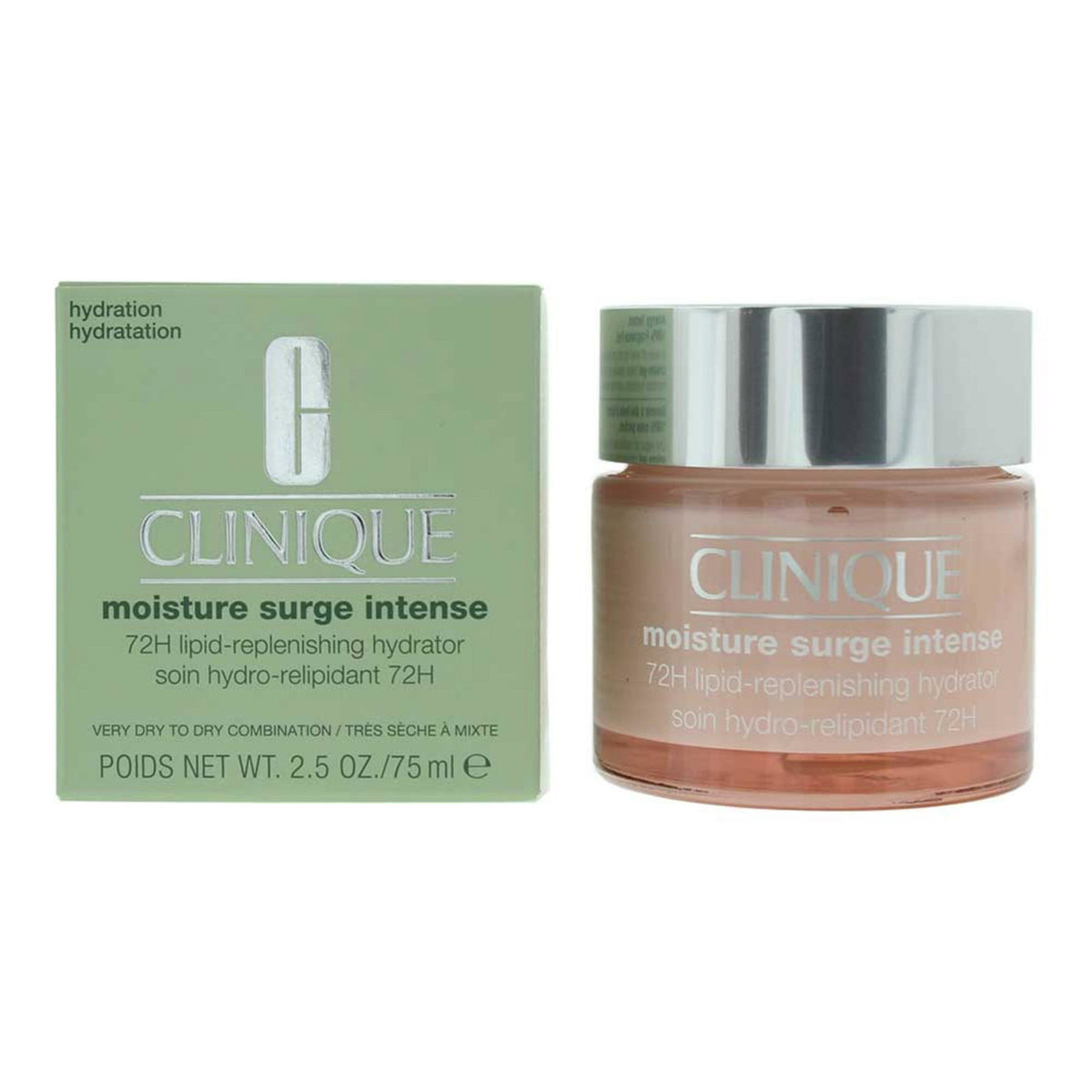Clinique, Moisture Surge Intense, Auffüllen, Reichhaltige Creme, Für das Gesicht, 75 ml