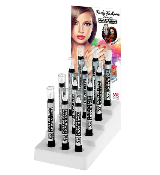 "HERAUSDREHBARER SCHMINKSTIFT - WEIß" - 3,5 ml Weiss