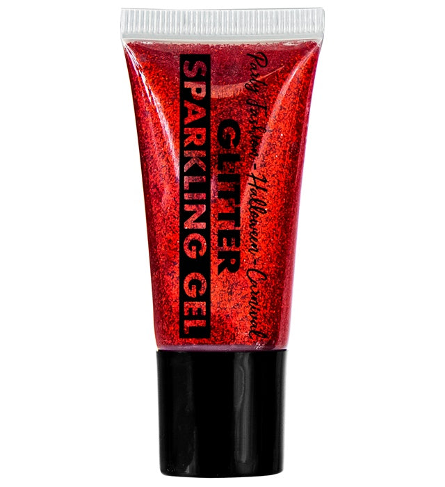 Rotes Gel in Spendertube 25 ml für Fasnacht und Karneval