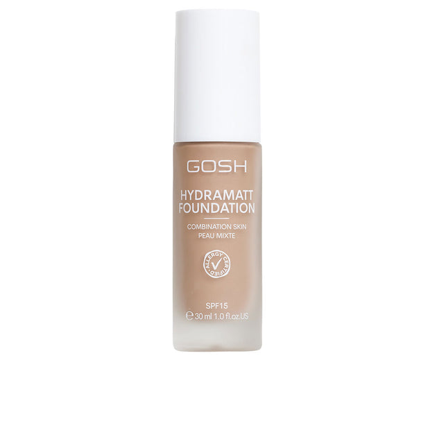 GOSH Hydramatt Foundation SPF15 012 Medium Dark Neutral 30 ml