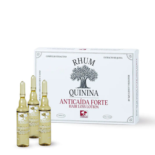 CRUSELLAS CRUSELLAS Rhum Quinina Anticaída Forte 6 x 10 ml Haarpflegekur gegen Haarausfall Kosmetik