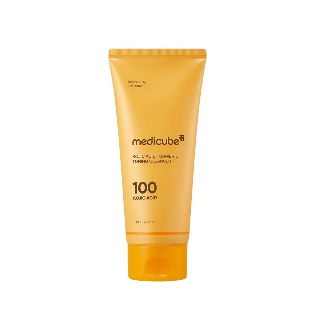 MEDICUBE KOJIC ACID TURMERIC TONING CLEANSER 120 GR