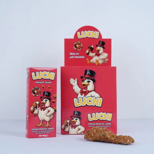 Luchi Milk Cream Filled Chicken Chocolate 50 g