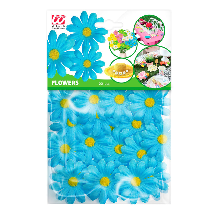 "20 BLAUE DEKO BLUMEN" – Detailansicht