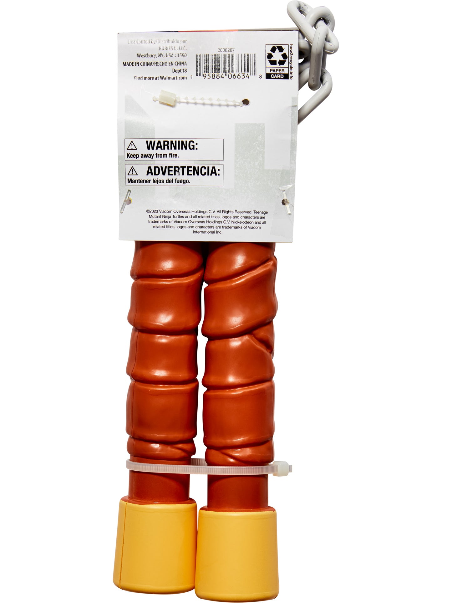 Rubies Michelangelo Nunchucks Teenage Mutant Ninja Turtles Kostümzubehör – Verpackung