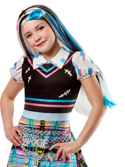 Rubies Frankie Stein Perücke für Mädchen Monster High – Detailansicht