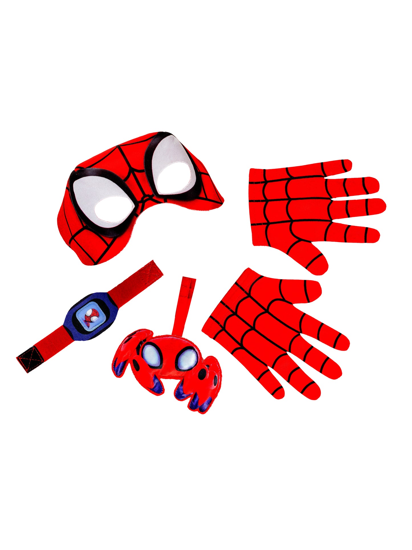 Rubies Spider-Man Accessoire-Set für Kinder mit Maske und Zubehör – Detailansicht