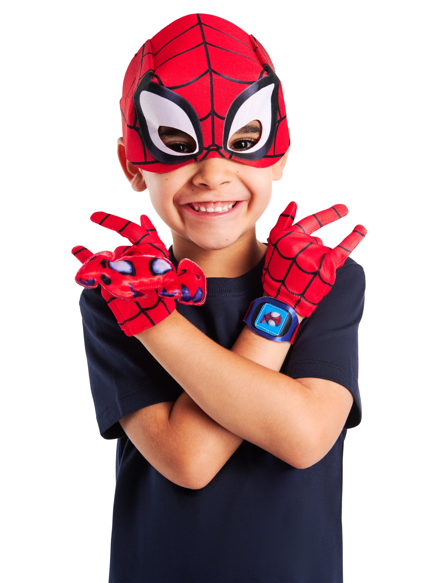 Rubies Spider-Man Accessoire-Set für Kinder mit Maske und Zubehör – Seitenansicht
