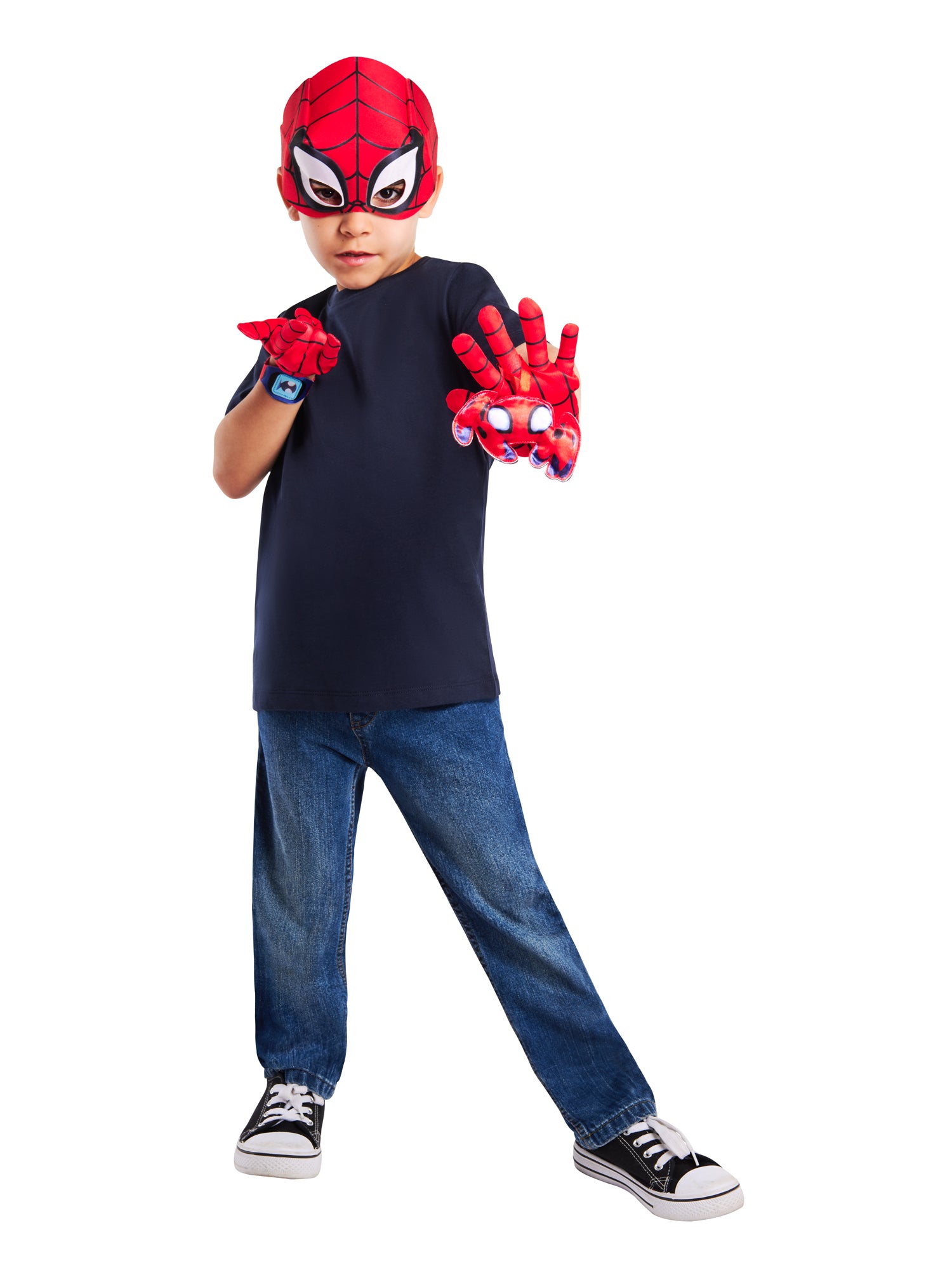 Rubies Spider-Man Accessoire-Set für Kinder mit Maske und Zubehör – Rückansicht