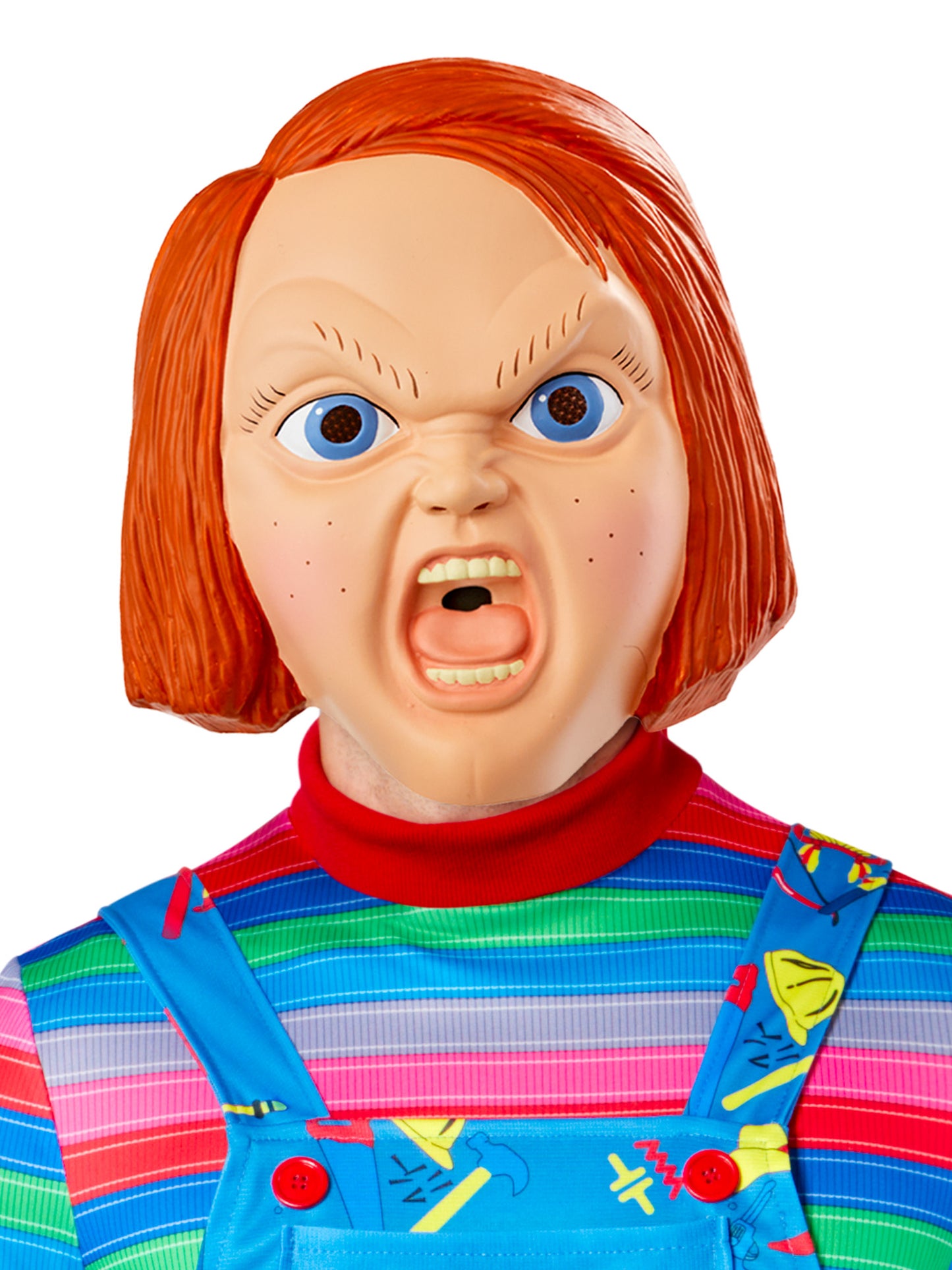 Rubies Chucky Halbmaske Child's Play für Erwachsene – Produktansicht