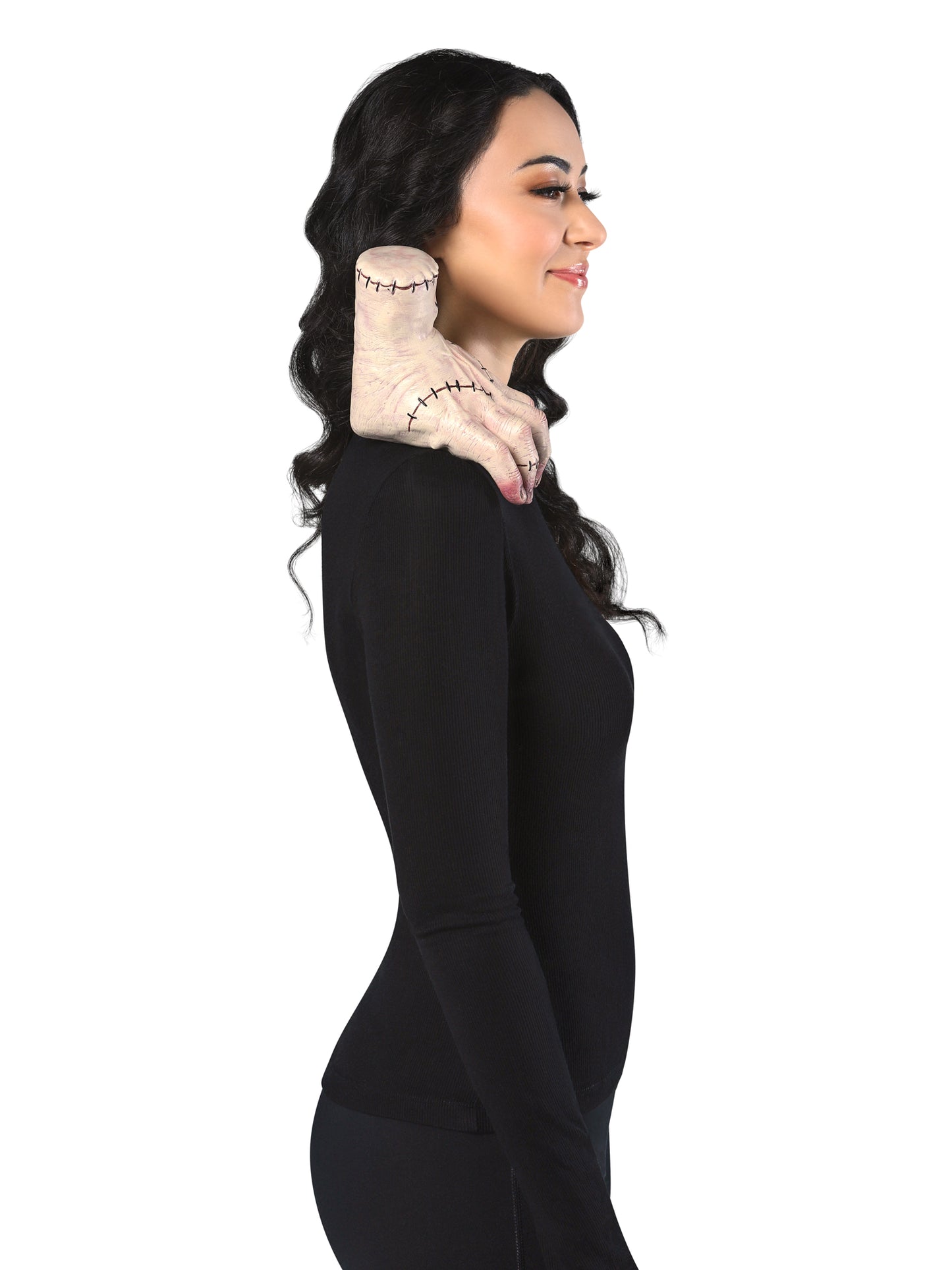Rubies Animatronic Thing Shoulder Sitter Wednesday Prop – Seitenansicht