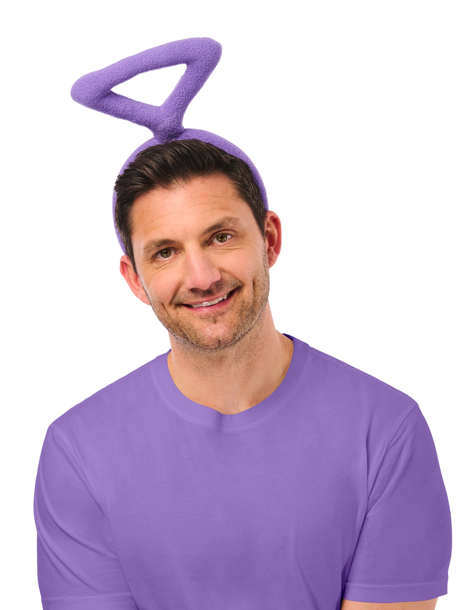 Rubies Tinky Winky Teletubbies Deluxe-Headband für Erwachsene – Produktansicht