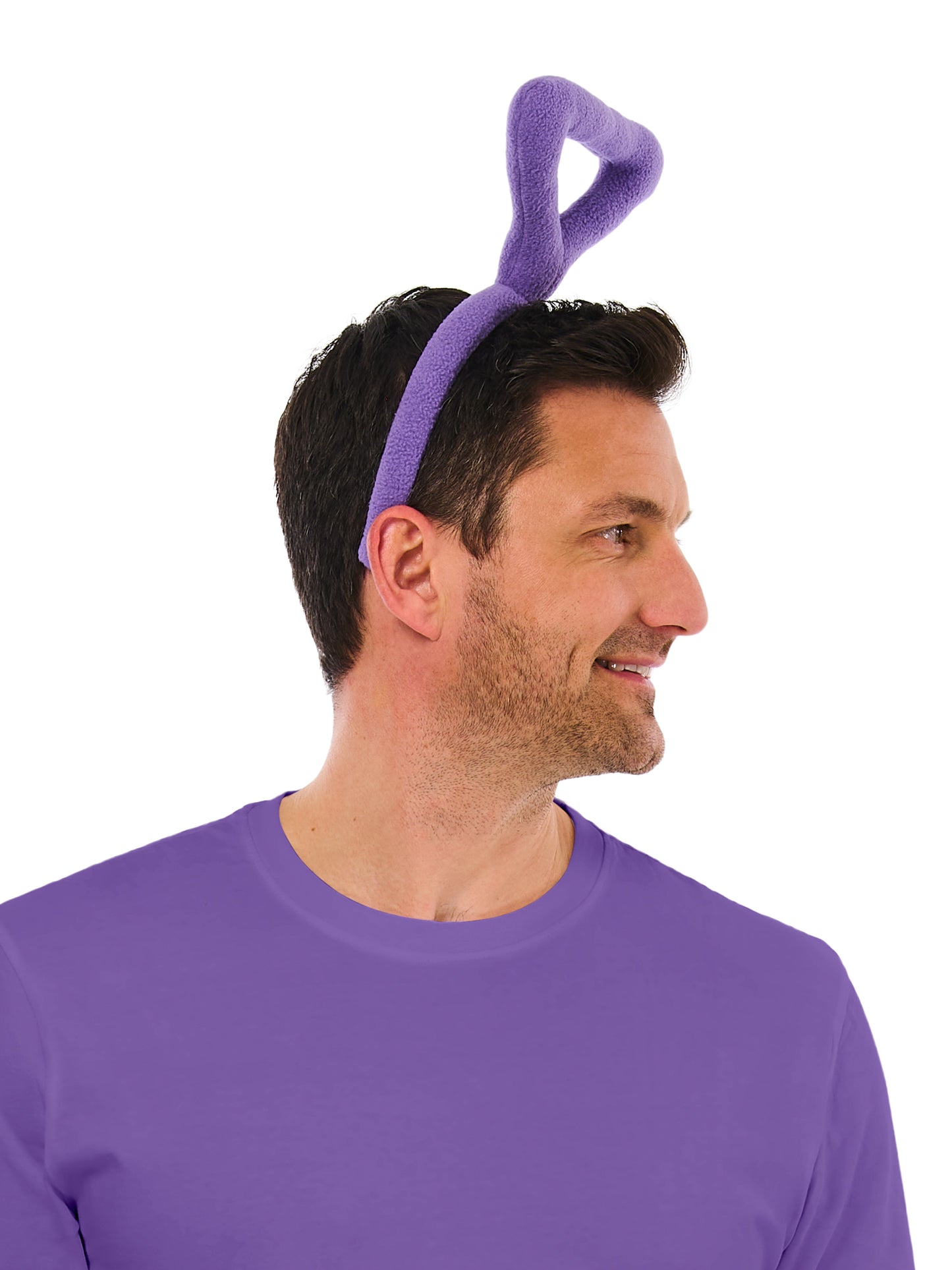 Rubies Tinky Winky Teletubbies Deluxe-Headband für Erwachsene – Detailansicht