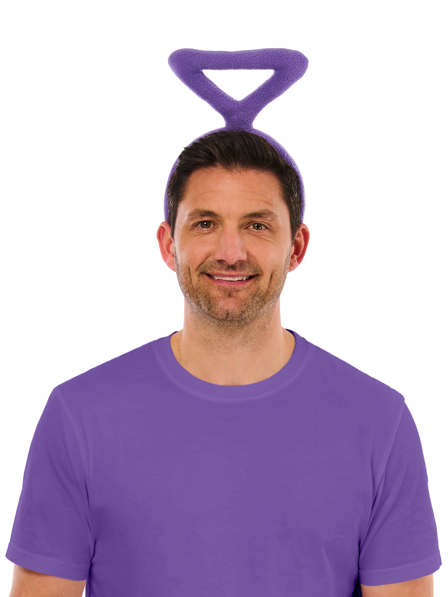 Rubies Tinky Winky Teletubbies Deluxe-Headband für Erwachsene – Rückansicht