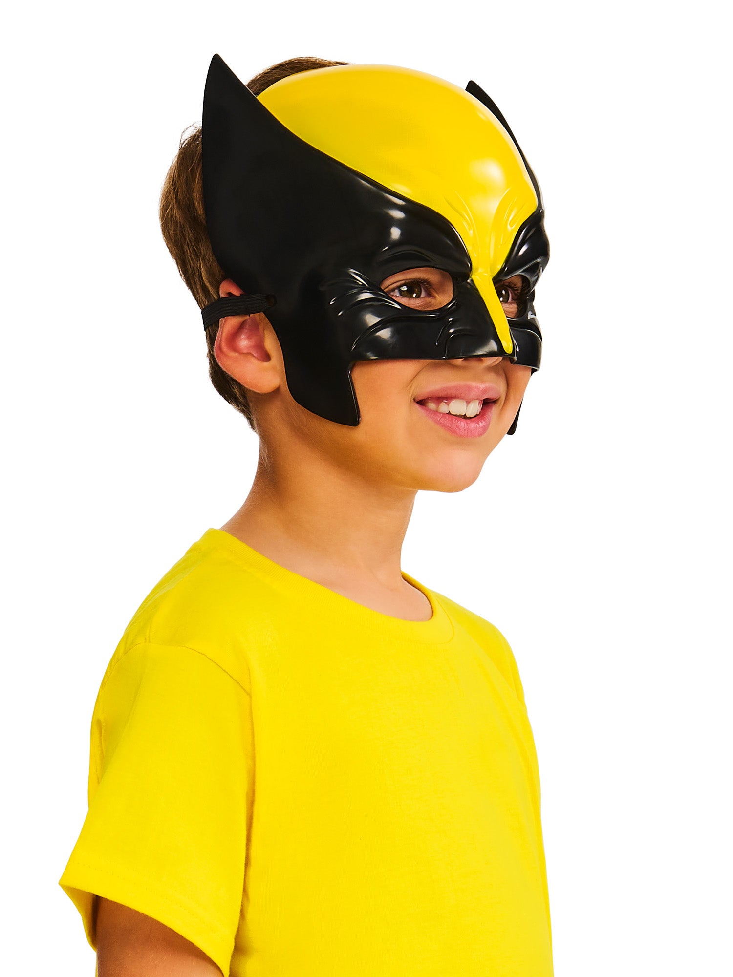 Rubies Wolverine Maske für Jungen – Marvel Halbmaske – Seitenansicht