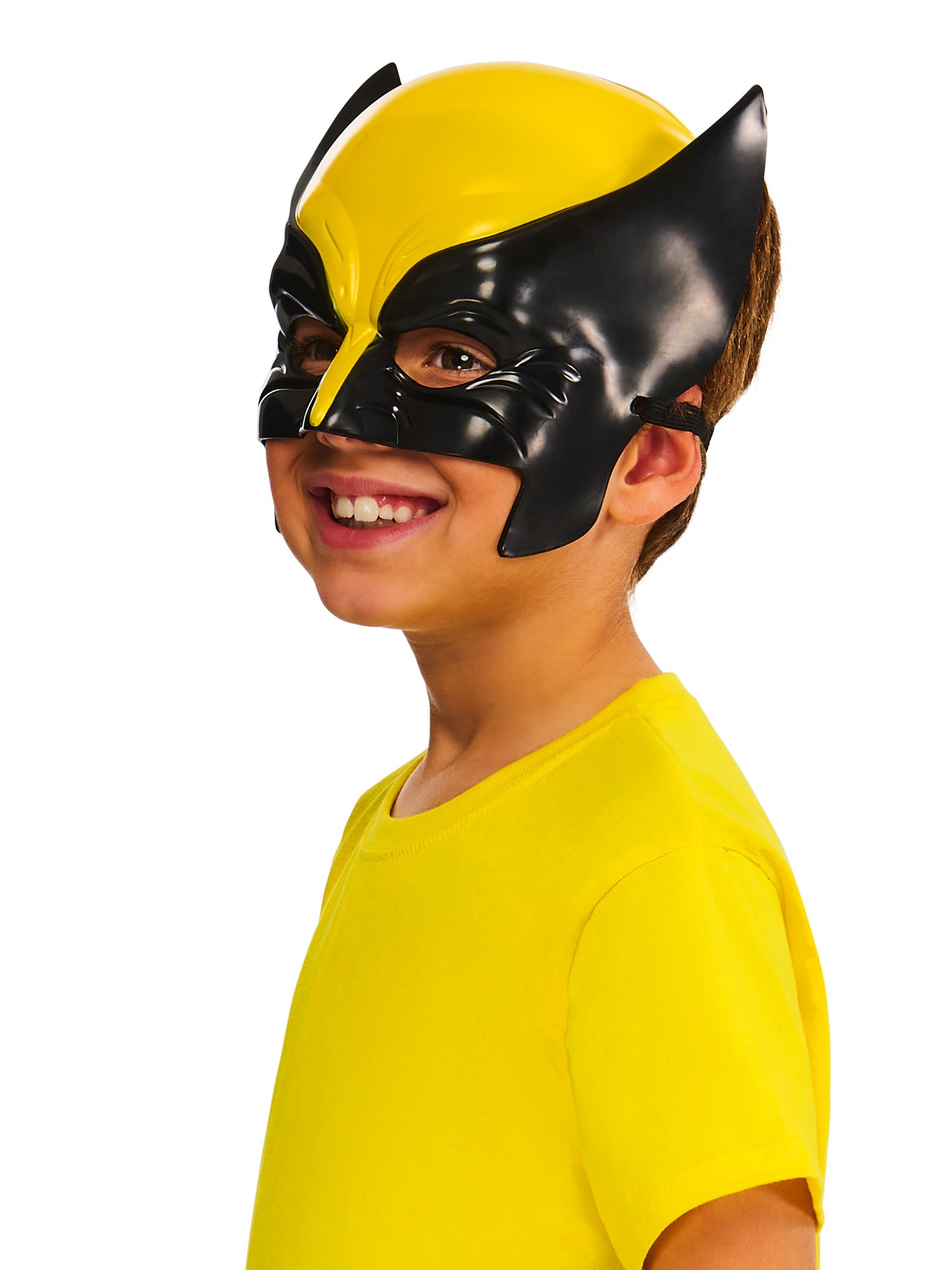 Rubies Wolverine Maske für Jungen – Marvel Halbmaske – Rückansicht