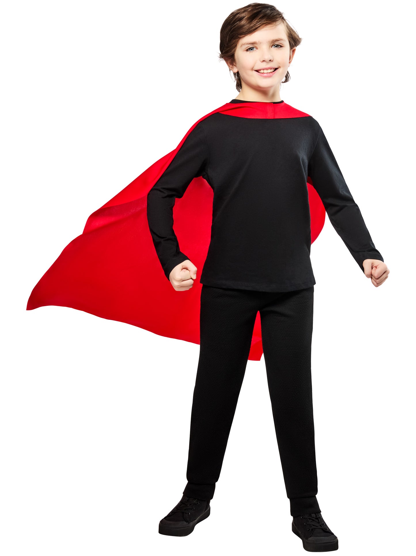 Rubies Superman Umhang für Jungen – DC Comics Kinderkostüm-Accessoire – Detailansicht