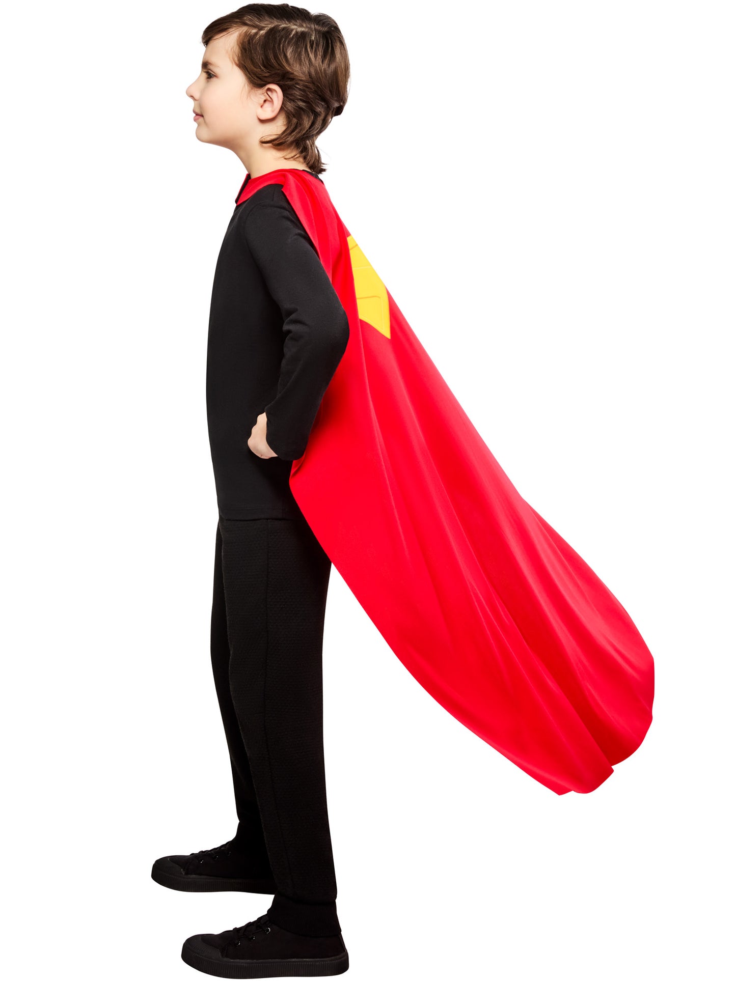 Rubies Superman Umhang für Jungen – DC Comics Kinderkostüm-Accessoire – Rückansicht