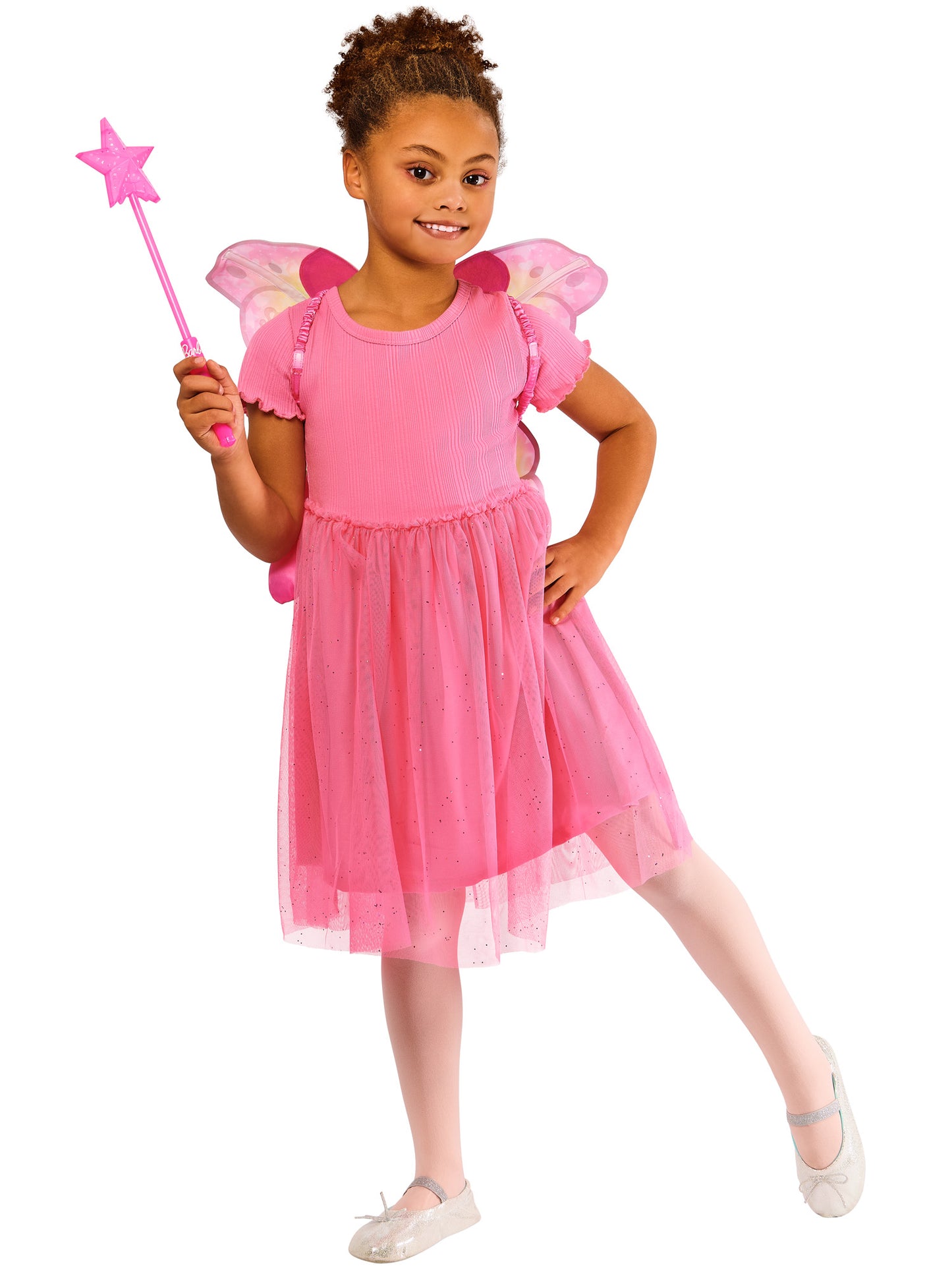 Rubies Barbie Feenflügel mit Zauberstab für Kinder – Produktansicht