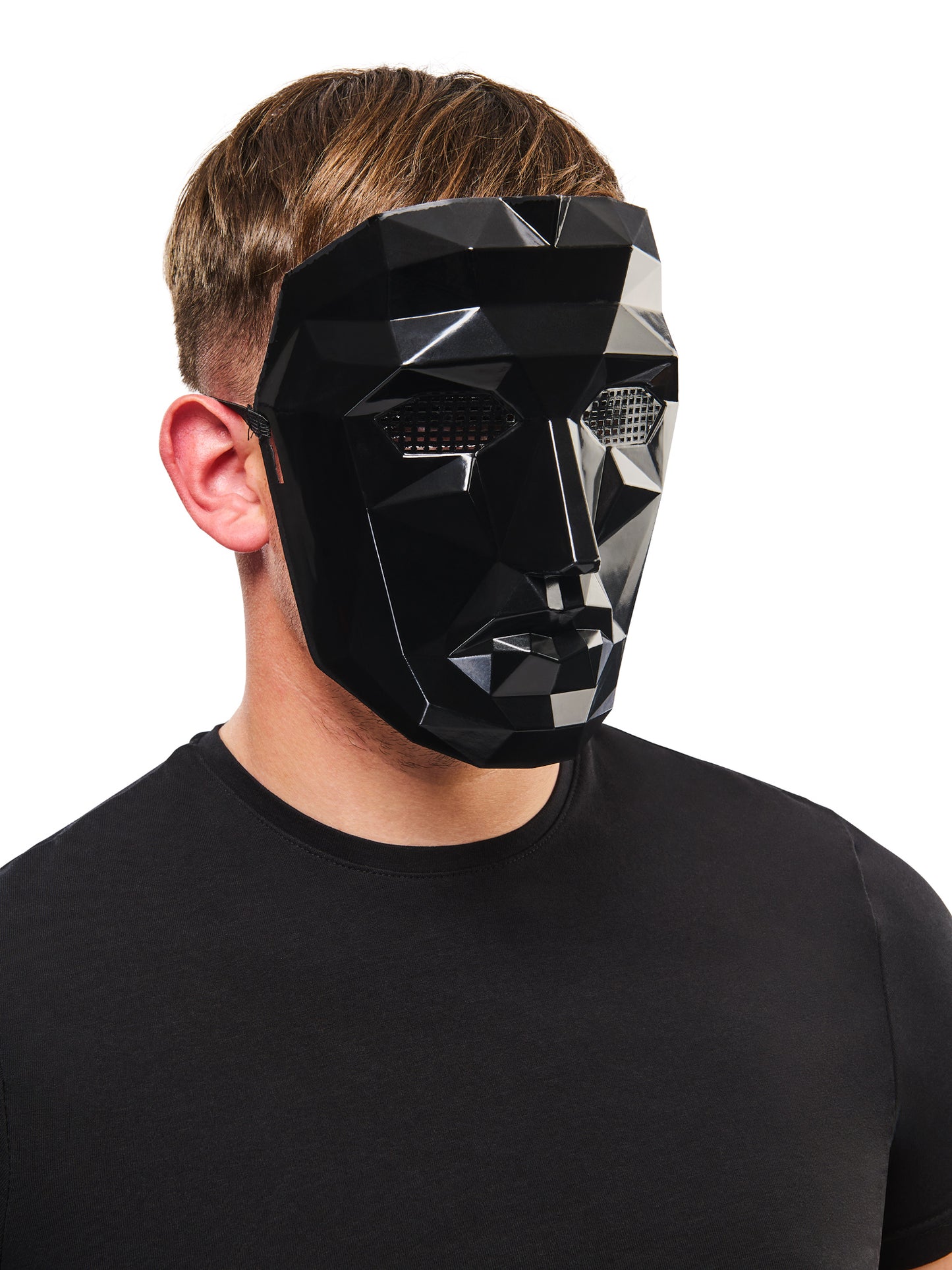 Rubies Squid Game Front Man Maske fuer Erwachsene – Detailansicht