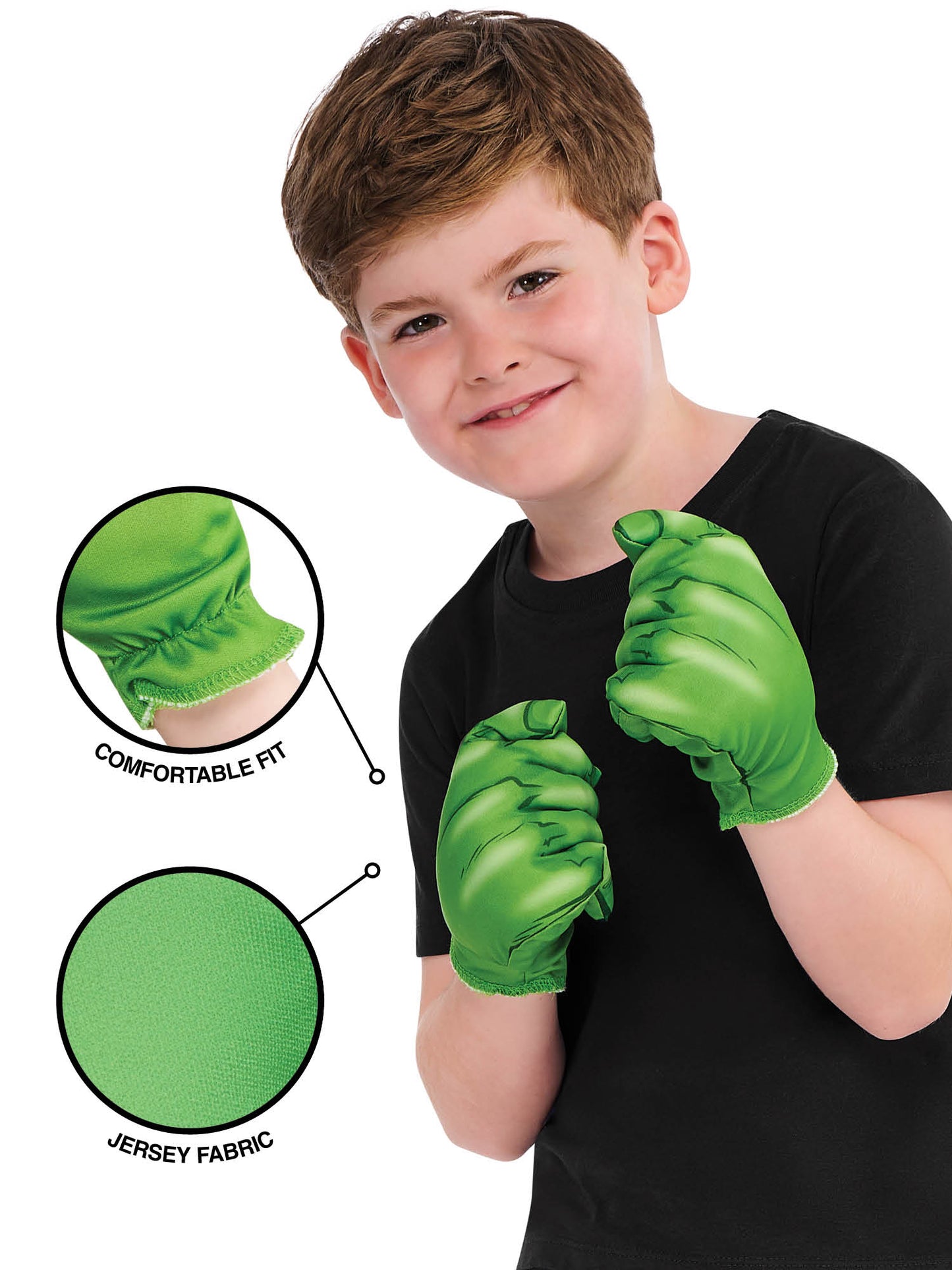 Rubies Marvel Hulk Handschuhe Hulk Kostuemzubehoer – Rückansicht