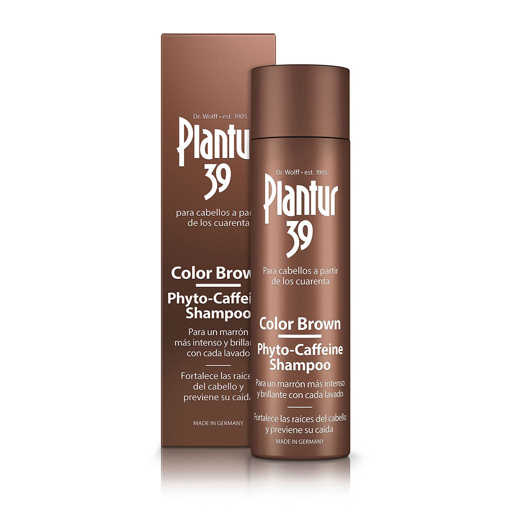Alpecin Phyto-Caffeine Color Brown Shampoo für braunes Haar, 250 ml