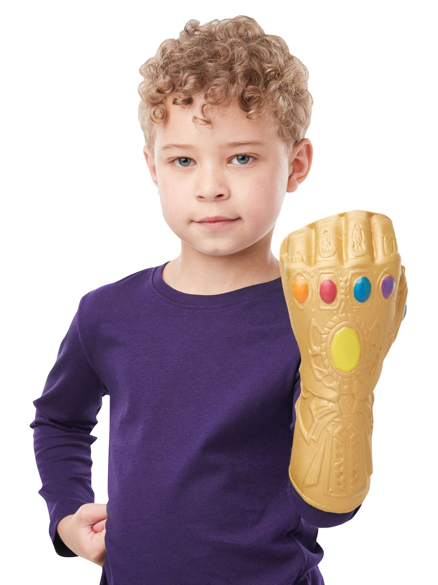 Rubies Iron Man Infinity Gauntlet aus EVA für Kinder – Produktansicht