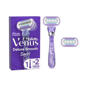 GILLETTE Gillette Venus Swirl Smooth Rasierapparat mit 2 Ersatzklingen Kosmetik