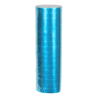 Boland Tischdekoration Papier-Luftschlangen Metallic Blau 4 m
