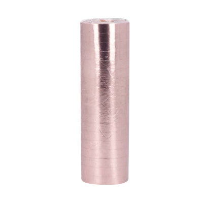 Boland Tischdekoration Metallic-Luftschlangen 4 m in Roségold