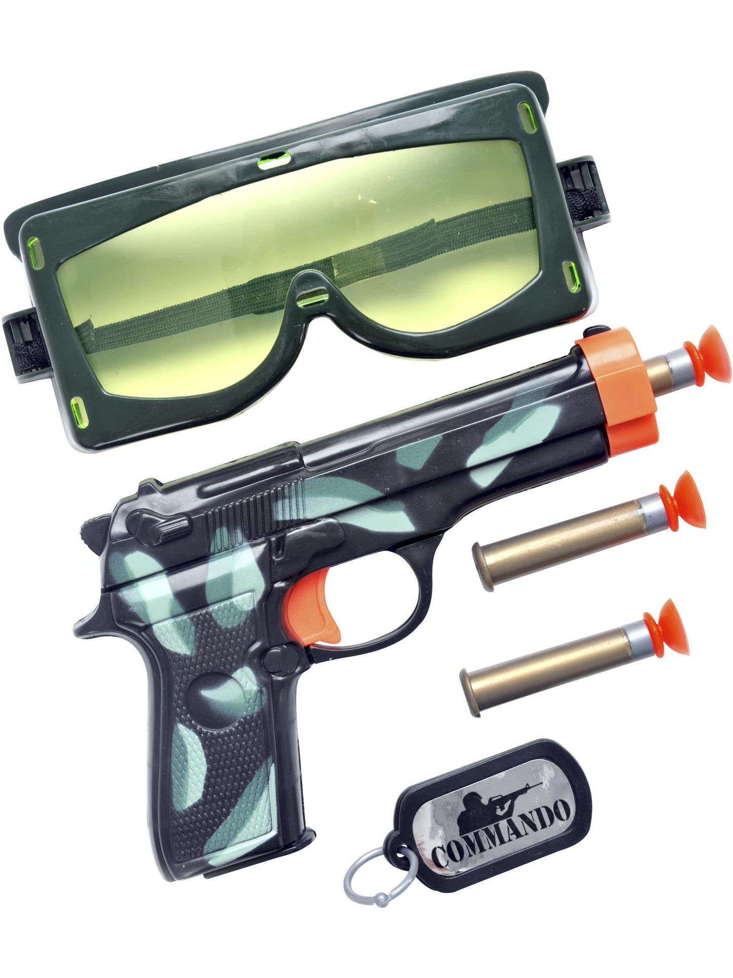 Smiffys FUNTIME Military Set, Black für Unisex