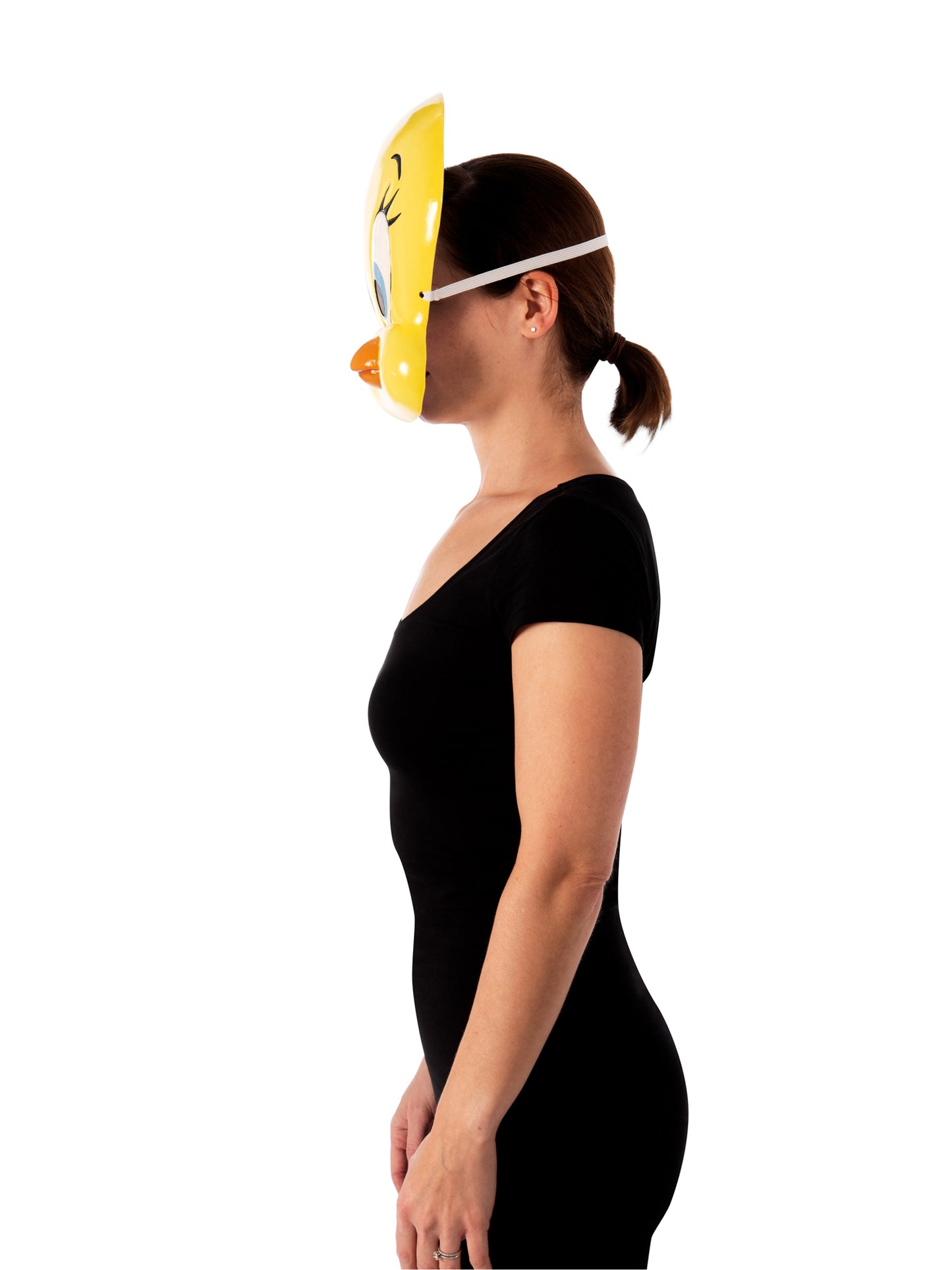 Rubies Tweety Bird halbe Vacuform-Maske Looney Tunes – Detailansicht
