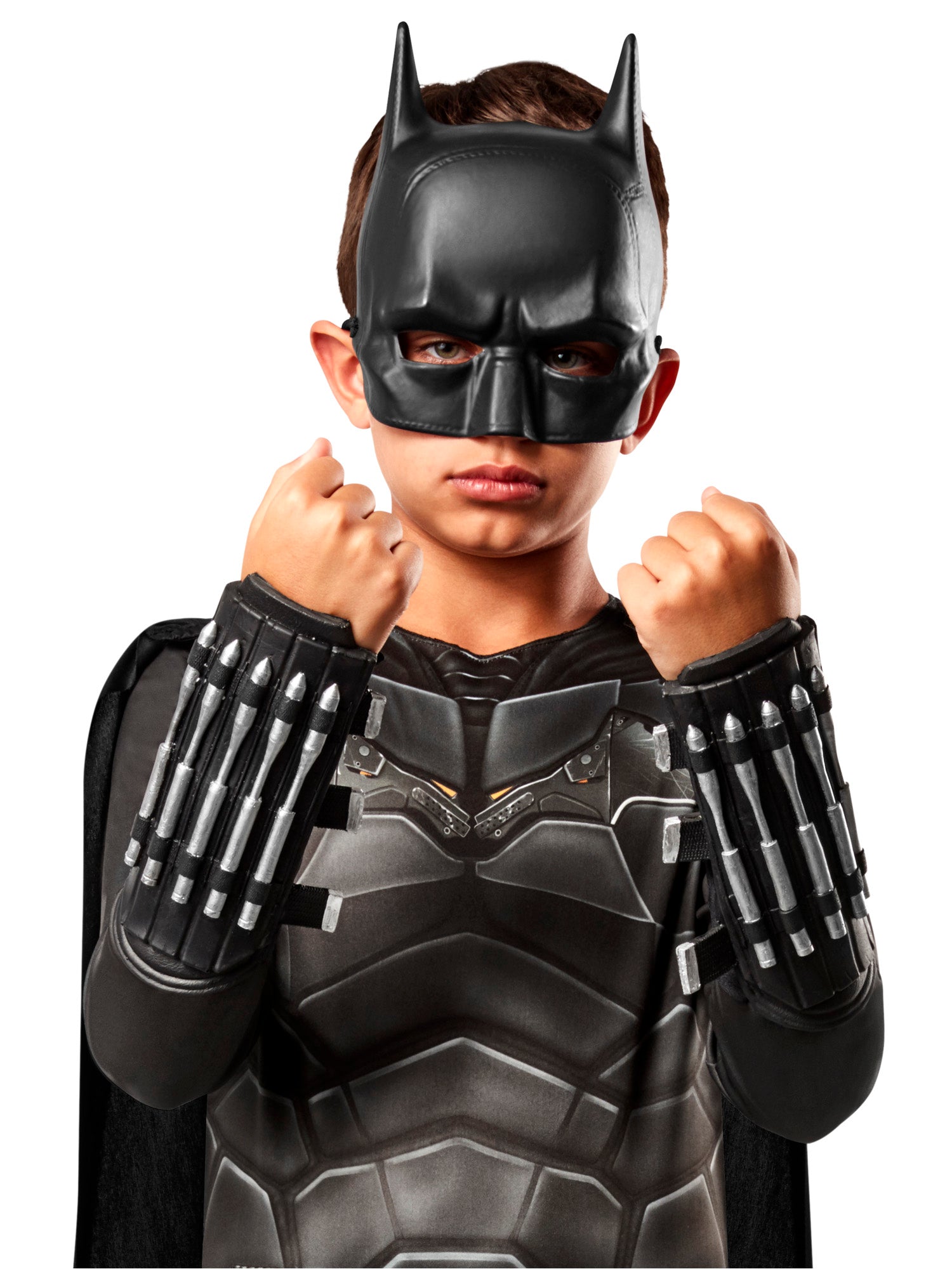Rubies Batman Gauntlets für Kinder DC Comics Kostümzubehör – Detailansicht