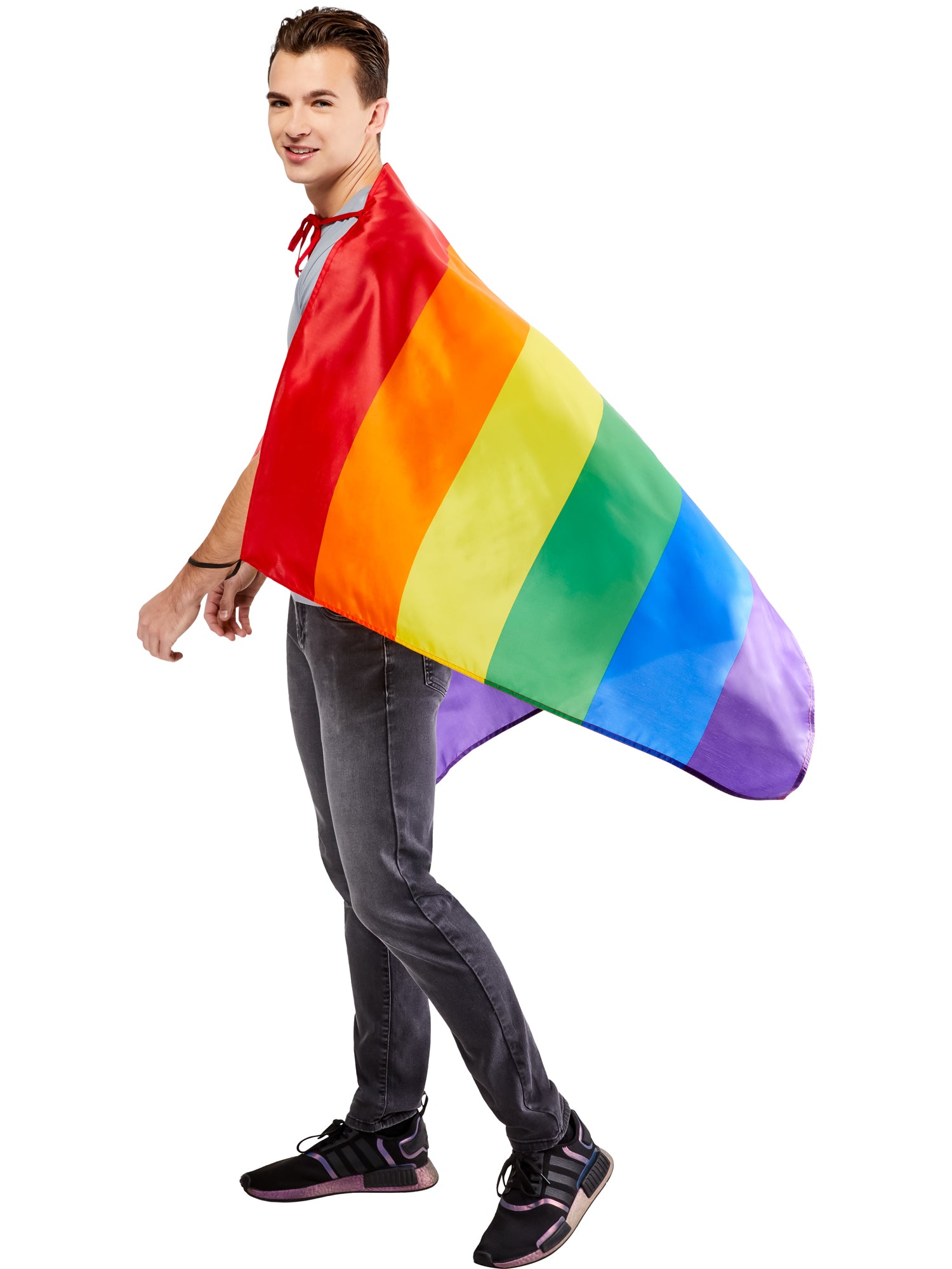 Rubies Rainbow Pride Cape Regenbogen Umhang – Verpackung