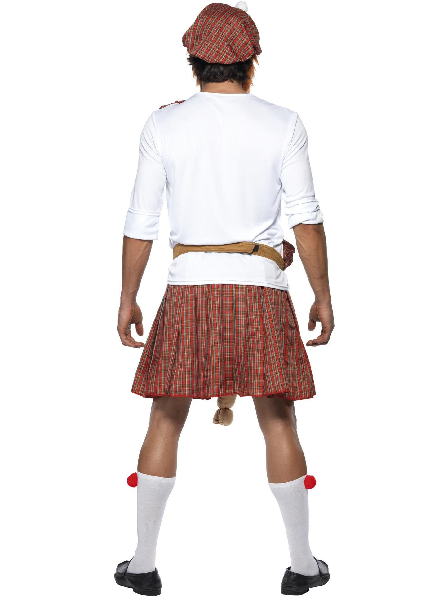 Smiffys COMEDY Well Hung Highlander Costume, Red CS für Herren