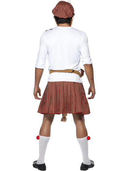 Smiffys COMEDY Well Hung Highlander Costume, Red CS für Herren