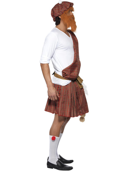 Smiffys COMEDY Well Hung Highlander Costume, Red CS für Herren