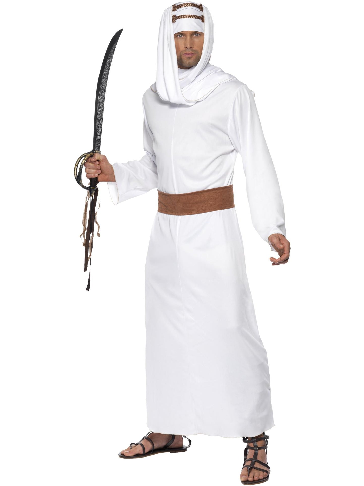 Smiffys RELIGIOUS Lawrence of Arabia Costume, White CS für Herren